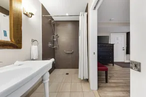 Lake Placid Inn: Residences - Salle de bain
