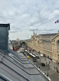 New Hôtel Gare Du Nord - Ausblick vom Zimmer