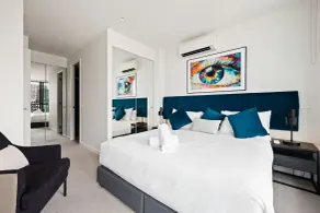 The Marker Apartments Melbourne - Chambre