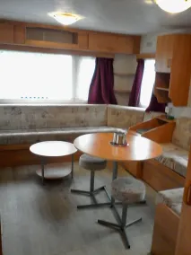 Mobilhome a la deco zen camping sur soulac - Opholdsområde