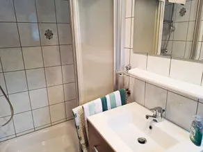 Camera privata con giardino, griglia e terrazza | Vista sul giardino - Bagno