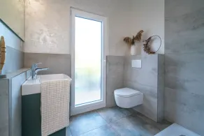 Feinheit Hotel & Restaurant, Tor zu Hunsrück und Mittelrhein! Mit Sauna Hot Tub und Gartensuite - Bagno