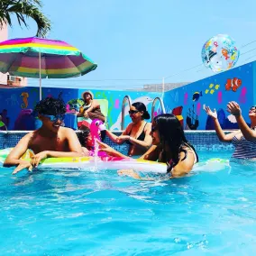 Hotel San Angel Cerca Del Acuario - Piscine