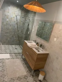 Chambres d'hôtes de la pilatière - Badezimmer