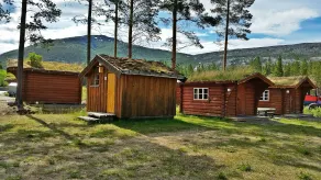 Saltdal Turistsenter - Udsigt fra værelset