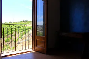 Agriturismo La Casa di Bacco - Ausblick vom Zimmer