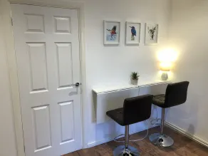 Fountain View 1BR Flat Oxford - Free Parking - Servicio de comidas en la habitación