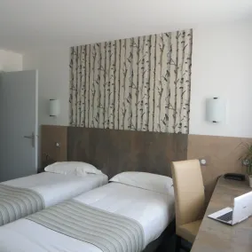 Hôtel Logis Hermes Couchey - Chambre