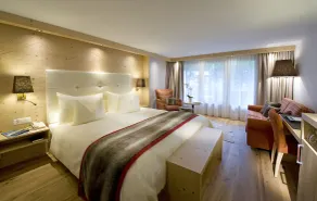 GOLFHOTEL Les Hauts de Gstaad & SPA - Chambre