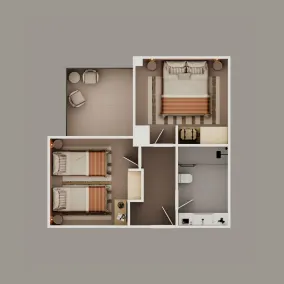 Corendon Hydros Club Kemer - Chambre