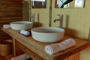 Glamping Kenya Mount Kenya Lodge Nanyuki - Badezimmer
