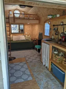 Tiny House Boho Cabin - North Florida Lake Retreat - Interior