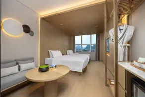 Eeril Hotel Elephant Trunk Hill, Two Rivers and Four Lakes Guilin 荟语酒店桂林象鼻山两江四湖店 - Vista dalla camera