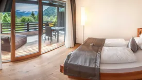 La Casies Mountain Hotel - Ausblick vom Zimmer