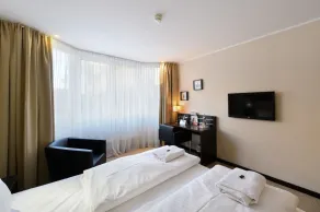 Hotel am Karlstor - Vue de la chambre
