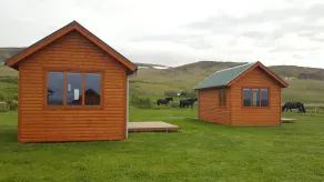 Hvammstangi Cottages - Vue de la chambre
