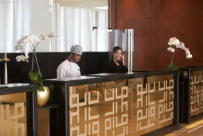 Grand Millennium Muscat connected to Muscat Grand Mall - Reception