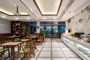 Nost algia S Hotel Shanghai Fudan University Wujiaochang Metro St ation - Restaurant