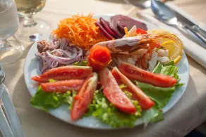 Hotel Aquila Azzurra - Restaurang