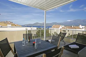 Best Western Hotel Casa Bianca, Piscine Intérieure et Extérieure - Vue de la chambre