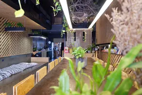 Hugger Hostel - Restaurant