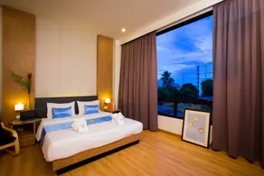 Sriracha Orchid Hotel - Vue de la chambre