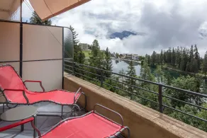 Crans-Montana Youth Hostel - Vue de la chambre