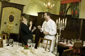 Hotel Weißes Kreuz - Restaurang