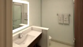 Holiday Inn Express & Suites Edmonton N - St Albert by IHG - Salle de bain
