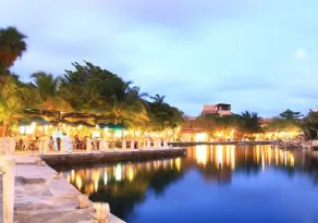 High-End Waterfront Condo at Secrets Waters - Restaurant