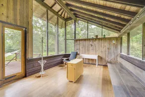 Sauna & Porch: 'writer's Croft of Otter Creek' Gem - Innvendig
