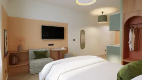 All Suites Appart Hôtel Val d Europe près de Disneyland Paris - Værelse