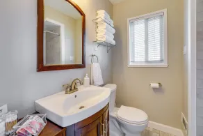 Spacious Lakefront Home in White Lake - Bathroom