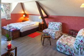 Logis Auberge le centre poitou - Zimmer