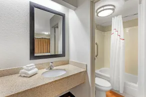 Red Roof Inn Milwaukee Airport Oak Creek - Salle de bain