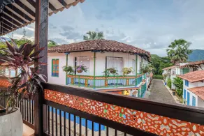 Casa Linaje Hotel Boutique -Cauca Viejo- Mayores de 10 años - Ausblick vom Zimmer
