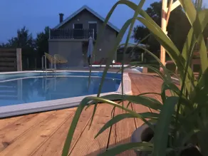 Ferienhaus David - privater beheizter Pool - Außenpool