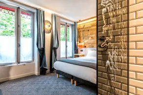 Hôtel-Restaurant Au Bœuf Couronné - Chambre