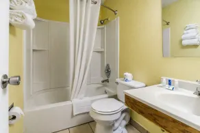 Rodeway Inn & Suites Jacksonville near Camp Lejeune - Salle de bain