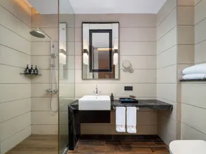 The Mulian Hotel Guangzhou Zhujiang New Town-Canton Fair Free Shuttle - Łazienka