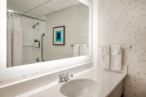 Crowne Plaza Indianapolis-Airport by IHG - Baño