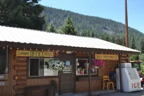 Wolf Creek Ranch Ski Lodge - Interior entrance