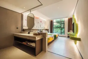 Panda Sleepy Hotel（Chengdu Panda Base) - Utsikt från rummet