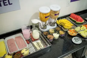 OK Inn Hotel Criciúma - Repas de petit déjeuner