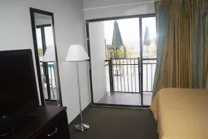 Ocean Plaza Motel - Ausblick vom Zimmer