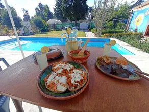 Cabañas Elsa María, Cabañas para Hospedaje con Alberca y Jardín de Eventos - Piscina