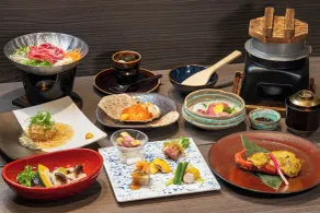 京ごはんと露天風呂の宿 ゆのはな 月や - Ristorante