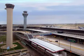 Hilton Chicago O'Hare Airport - Vue de la chambre