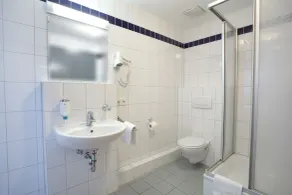 Sternplatz B&B - Self check in Hotel - Bagno