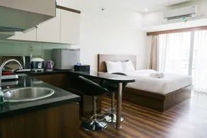 City View Studio Apartment at Tamansari La Grande - Habitación